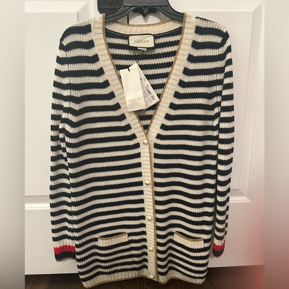 Gucci Sweater with GG logo pearl buttons
PRICE IS FIRM - Picture 2 of 10